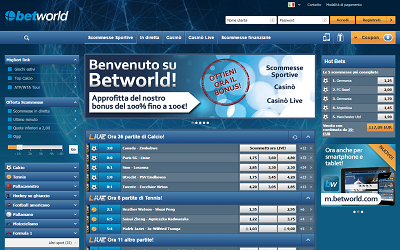 Anteprima di betworld