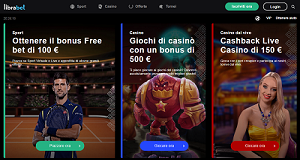 sito web di LibraBet